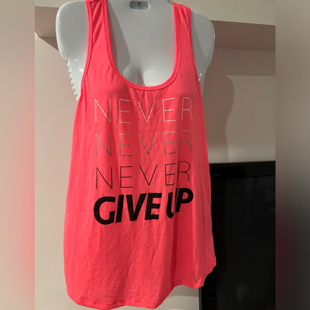 SO brand, pink tank top, size xl
